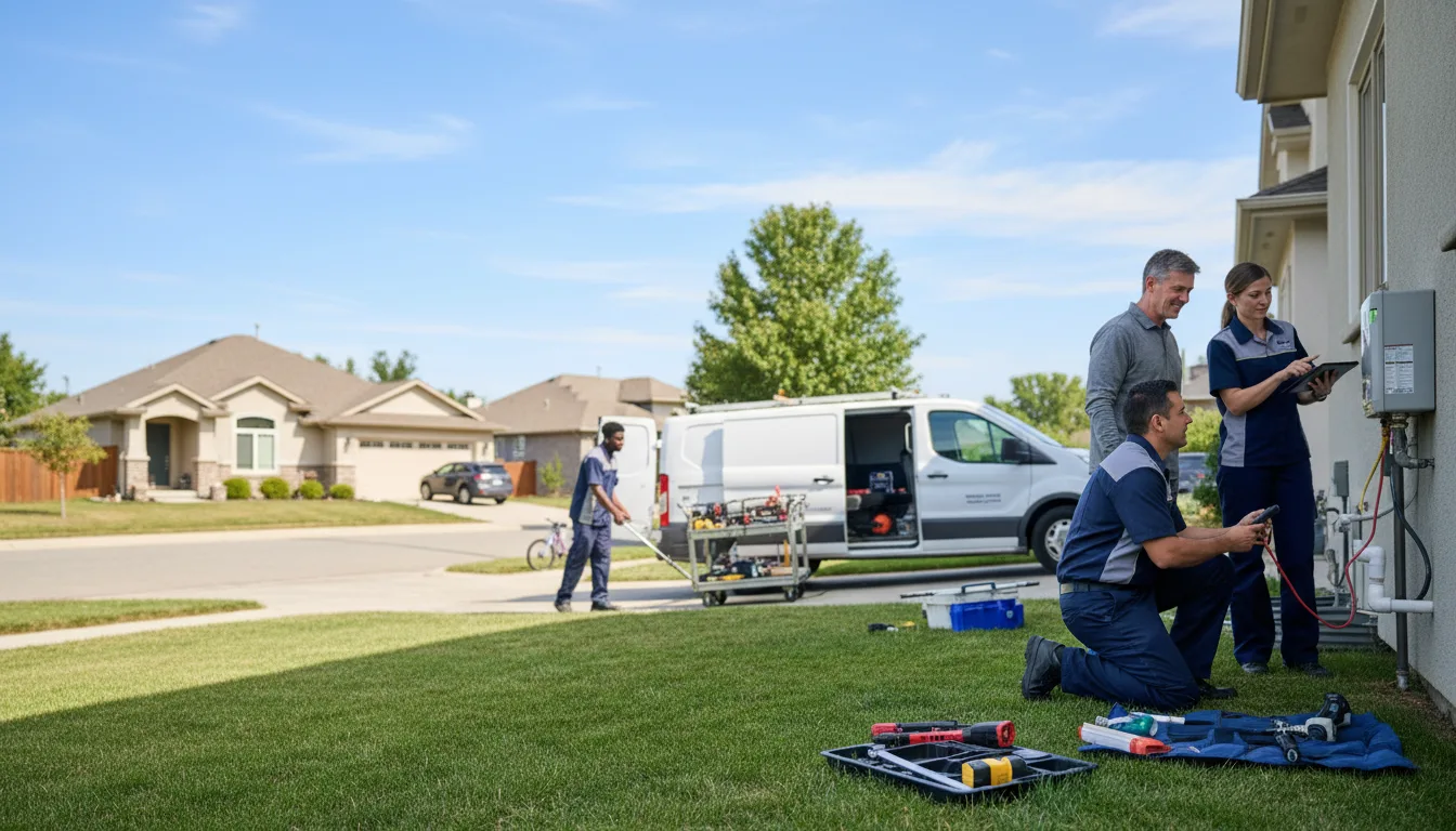 Tankless water heater service in Tunkhannock, PA
